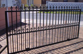 sliding gates - 1 - dc metalworks 